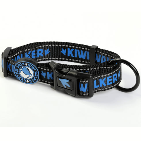 Zgarda pentru caini Kiwi Walker L Blue